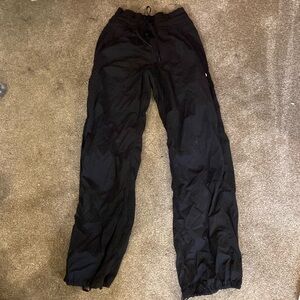 Lululemon black dance studio pants size 4 like new condition